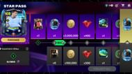 Code Neon Star Pass ranked rewards (Image via EA Sports)